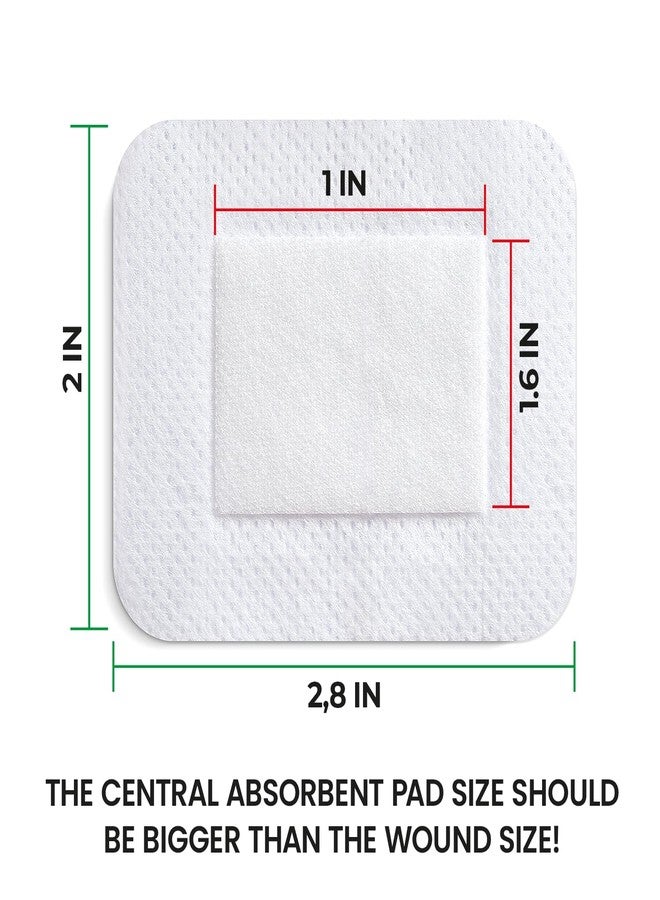 Medrull Wound Dressing Bandage 2x3 Sterile Ultra Pore - Breathable Highly Absorbent Dressing Pad for First Aid and Wound Care - Latex Free - Strong Adhesive - Protects Cuts & Scratches - Image 3